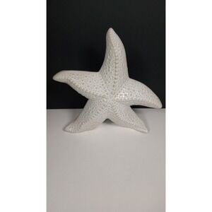 Urban Trends Ceramic Starfish White 9"X 8" Nautical Decor Beachy Coastal